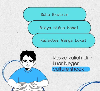 resiko kuliah di luar negeri