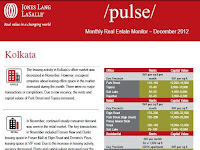 Monthly Real Estate Monitor to Kolkata - December 2012  