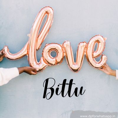 bittu name love images