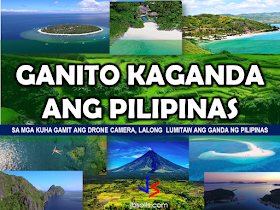 Philippines is a beautiful archipelago with 7,107 islands. With vast natural charm complimented by the smile of the dwellers, the Philippines has become an irresistible destination among other nationals who wish to relax and enjoy nature.   The fast paced modern technology gave birth to the drone cameras, which is useful in reaching  and taking photos or videos that cannot be covered  even by the strongest camera zoom ever existed.  And with this drone cameras used to record videos and snap photos, the beauty of the Philippines has become more vivid. The Pearl of the Orient has  once again shone her beauty with pride for the entire world to behold.  Here is a video clip from Christer Isulat. The Philippine Islands filmed using a drone camera.             (Some photos from Nani Dinsay)             The Philippines has many beautiful spots yet to explore. With great beaches, excellent food and wonderful people, it has been a paradise to all who has already experienced the bliss of being one with nature.    ©2017 THOUGHTSKOTO