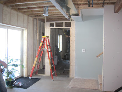 building on love: basement progress