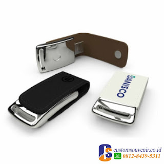 Flashdisk Kulit Metal Magnet