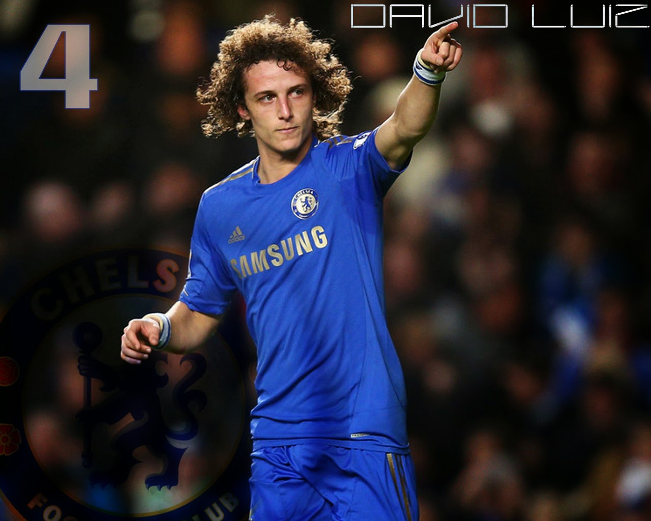 David Luiz Wallpaper Chelsea - Player Football Wallpaper