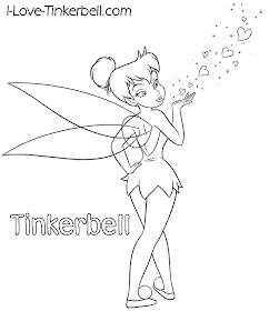 coloring pages anime. Tinkerbell Coloring Pages