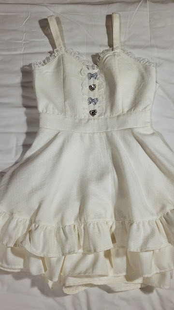 white dress from Ank rouge