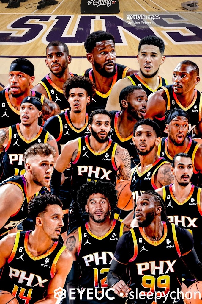 Phoenix Suns 22-23 Portraits Pack by Sleepychon | NBA 2K23