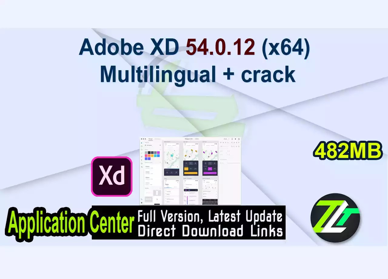 Adobe XD 54.0.12 (x64) Multilingual + crack