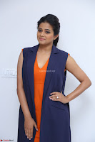 Priyamani in Beautiful Short Deep neck Orange Dress ~  Exclusive 40.JPG