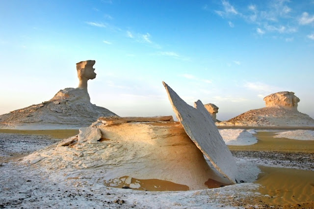 White desert