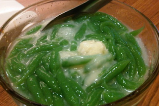 resep membuat es cendol, resep es jendol, membuat cendol