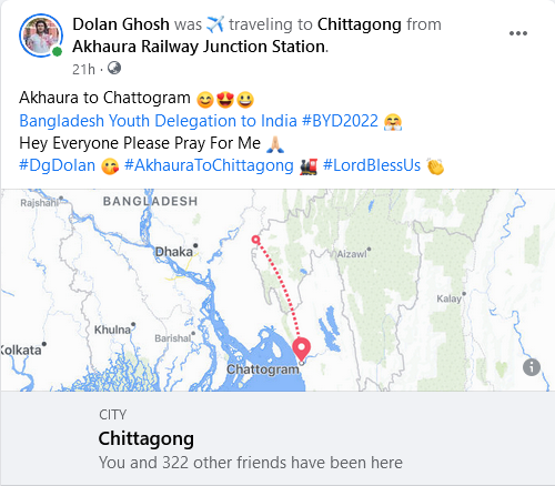 Akhaura to Chattogram 😊😍😃 #BYD2022 🤗 Bangladesh Youth Delegation to India