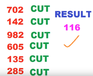 Thai Lottery Cut Down Tips For 16-09-2018