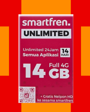 Kuota Smartfren Unlimited 14 Hari (Semua Aplikasi)