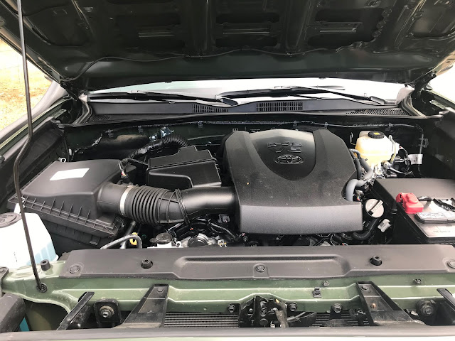Engine in 2020 Toyota Tacoma TRD PRO