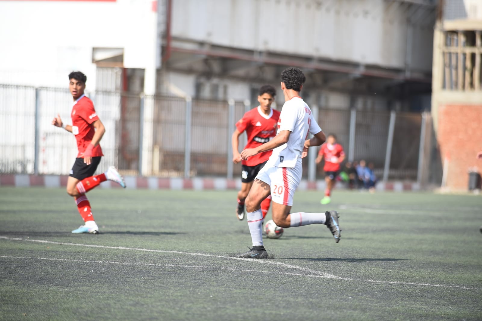 قمة الناشئين | أهلي ٢٠٠٥ يفوز على الزمالك بثنائية في بطولة الجمهورية