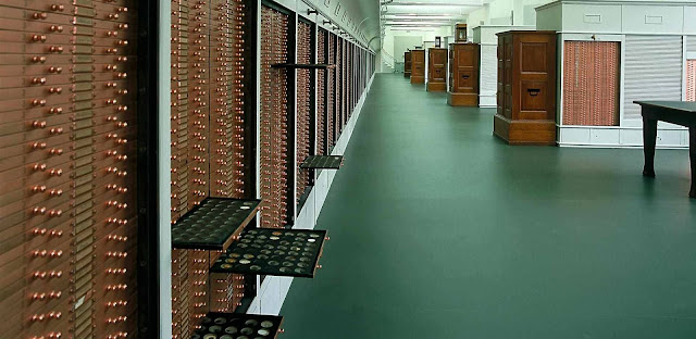 Bóveda del gabinete numismático de Berlín