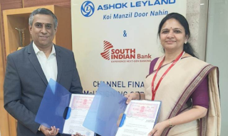 Ashok Leyland Signed an MoU with South Indian Bank For Dealer Financing