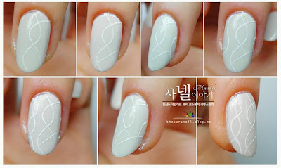 winter nail art 