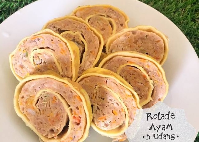 Resep rolade ayam dan udang sedap - Resep Masakan Nusantara