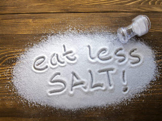 salt; eat less salt