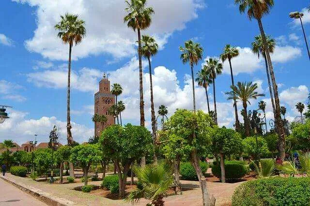 jardin koutoubia a marrakech