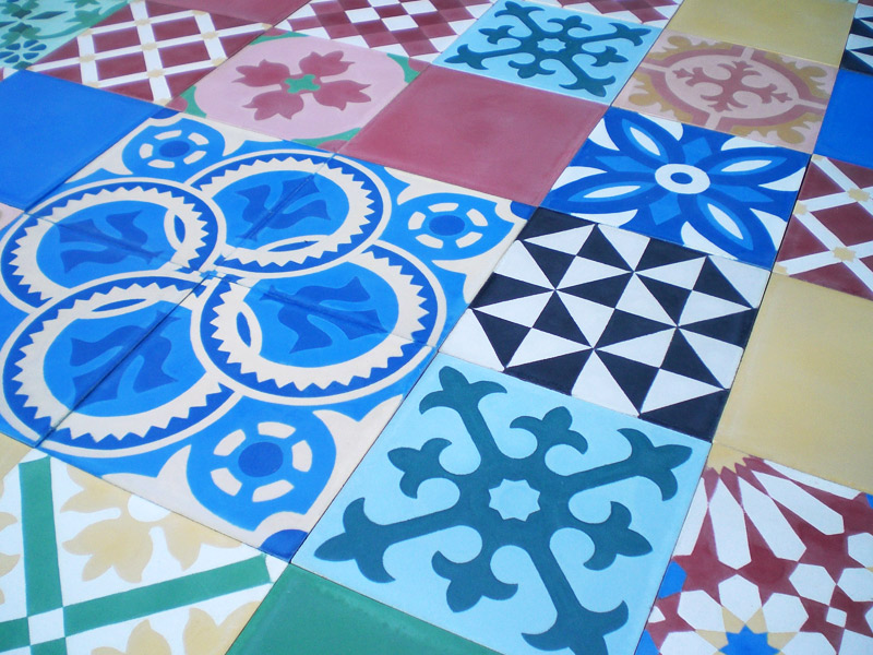 Cement Tiles Patchwork