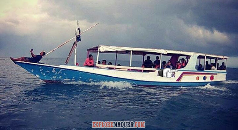 perahu jelajah menuju gili labak dan pantai sembilan gili genting