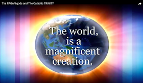 The world is a magnificent creation.