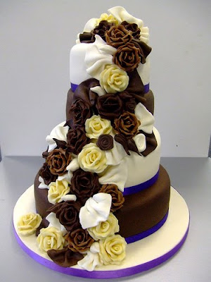 Chocolate Wedding Cakes