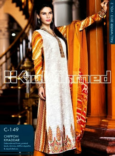 Gul Ahmed Embroidered Dress
