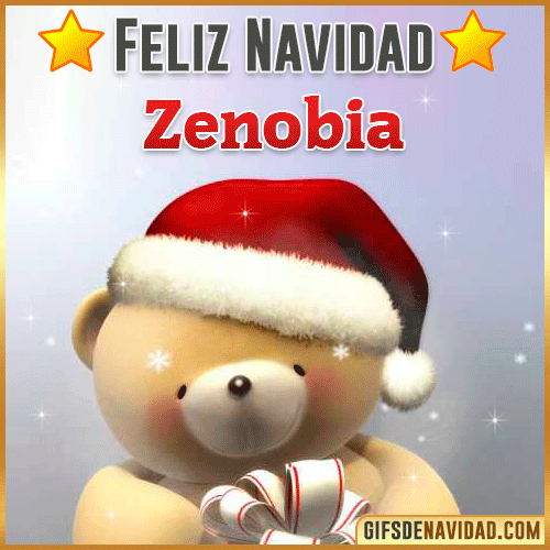 Feliz Navidad Zenobia