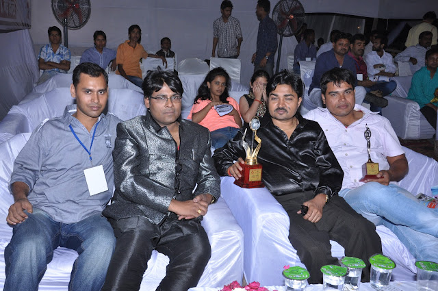 Manoj Bhawuk hosting the Film Vishesh Satra in Vishwa Bhojpuri Sammelan 2013