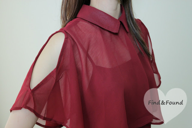 Collar Chiffon Top - FindnFound