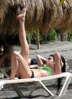 Amy Winehouse and her husband Blake Fielder-Civiland canoodled on a sunshine holiday on the Caribbean isle of St Lucia