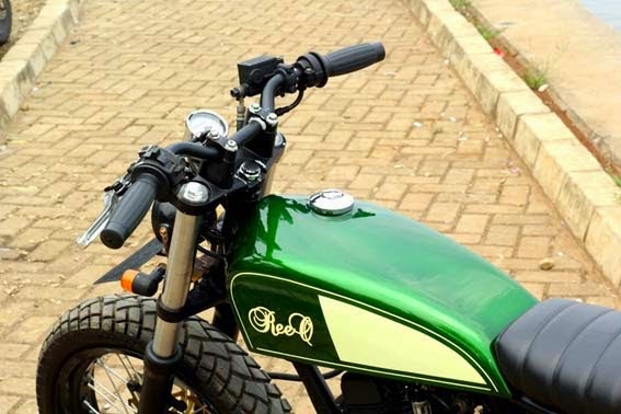 Modifikasi Motor Honda GL Pro Jap Style Spesifikasi Motor