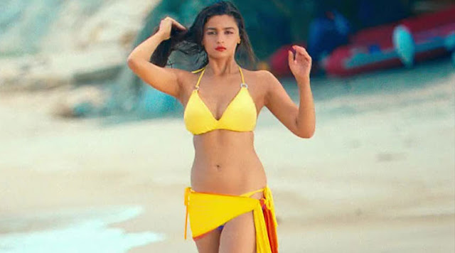 Alia bhat in bikini wallpapers