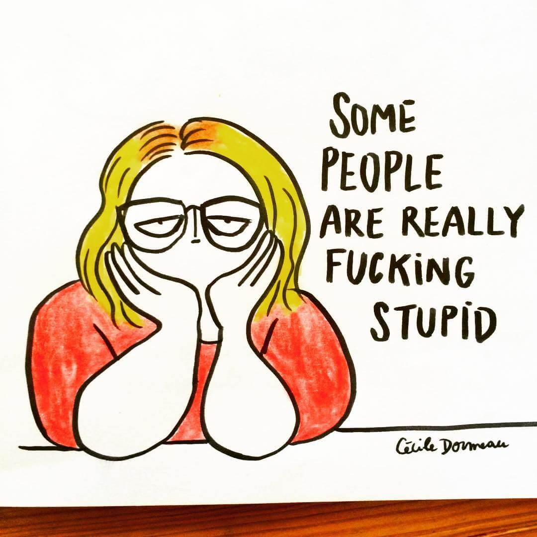 50 Incredibly Funny Illustrations Depicting Cool Girls Who Are Not Afraid Of Being Themselves