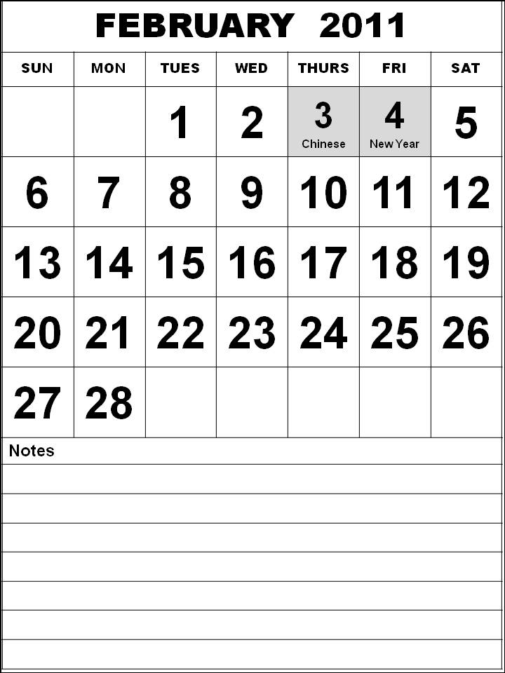 february 2011 calendar with holidays. february 2011 calendar with