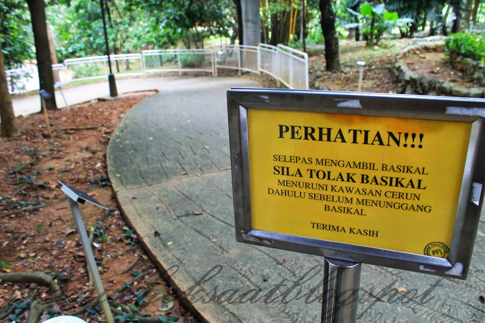 Taman Botani Putrajaya Basikal