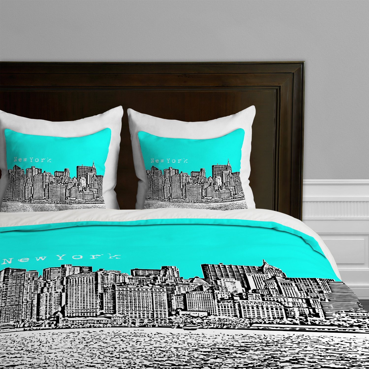 New York City Themed Skyline Comforters Sets, Bedding and ...