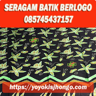 SERAGAM BATIK BERLOGO 085745437157 - www.yoyokisjhongo.com