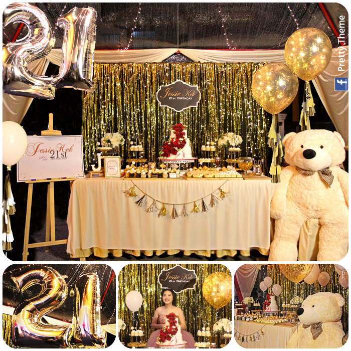 Pretty Theme Event Planner Adult Birthday Bash