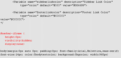 Variable code