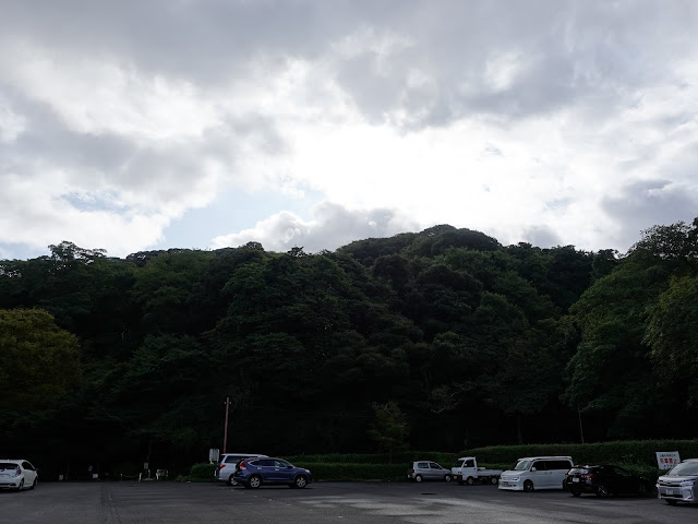 湊山公園の駐車場