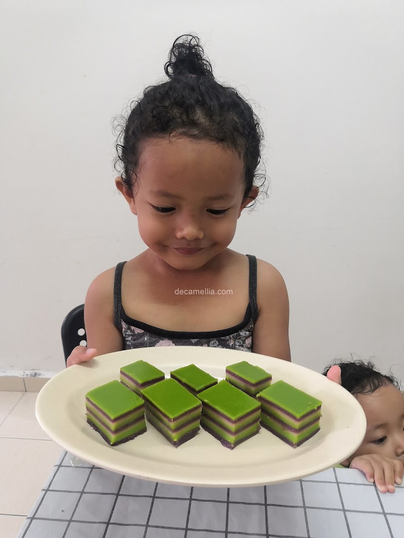 Selamat Menjadi First Time Buat Kuih Lapis untuk Anak