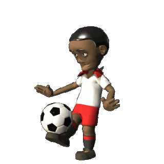 Kumpulan Animasi Gif Bergerak Pemain Sepak Bola Dunia 