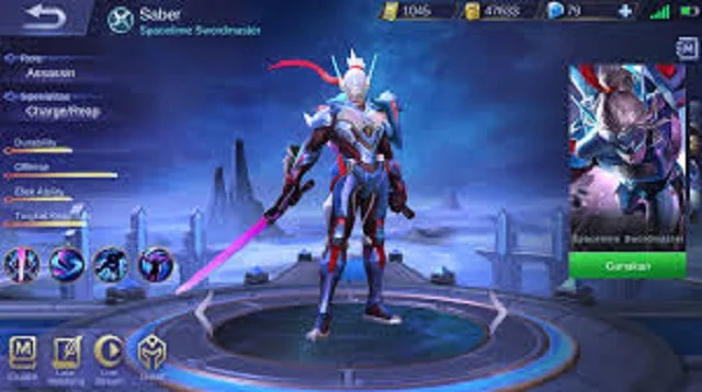 Build Saber Tersakit