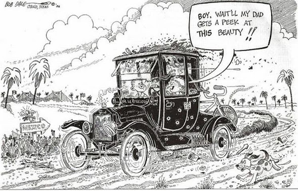 Ford Model T cartoon