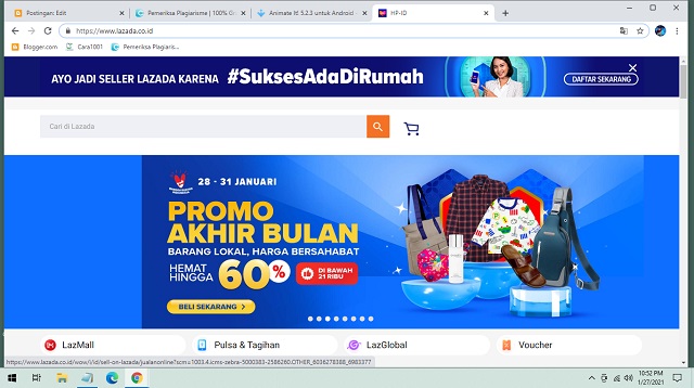 Cara Membeli Barang Di Lazada