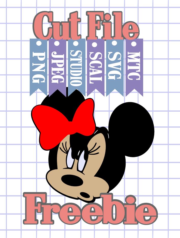Download The Scrapoholic : Free MTC & SVG Cut Files! DiSNEY Minnie #06